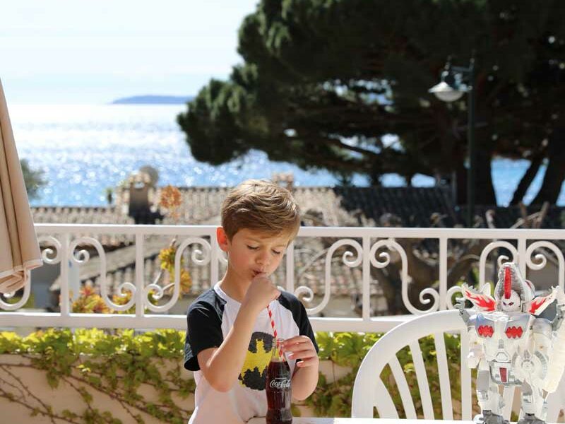 Hotel Lavandou avec piscine - Suite triple vue mer